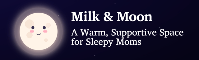 Milk and Moon app banner